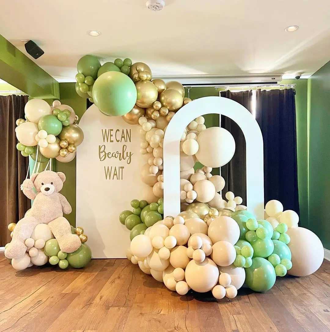 Open Arch Backdrop Cover Stand Custom Balloon Support Aluminum Frame Wedding Supplies Backdrops Photography 5x7ftLX241114