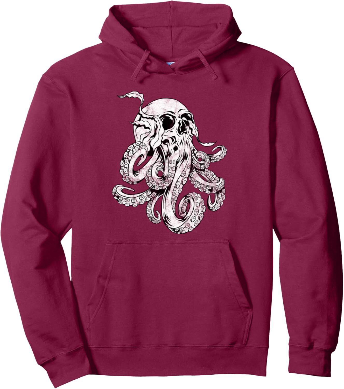 Hoodie for Mens Womens Octopus Skull Monster Kraken Cthulhu Skull for Men Women Pullover Hoodie Graphic Hoodies sweatshirt