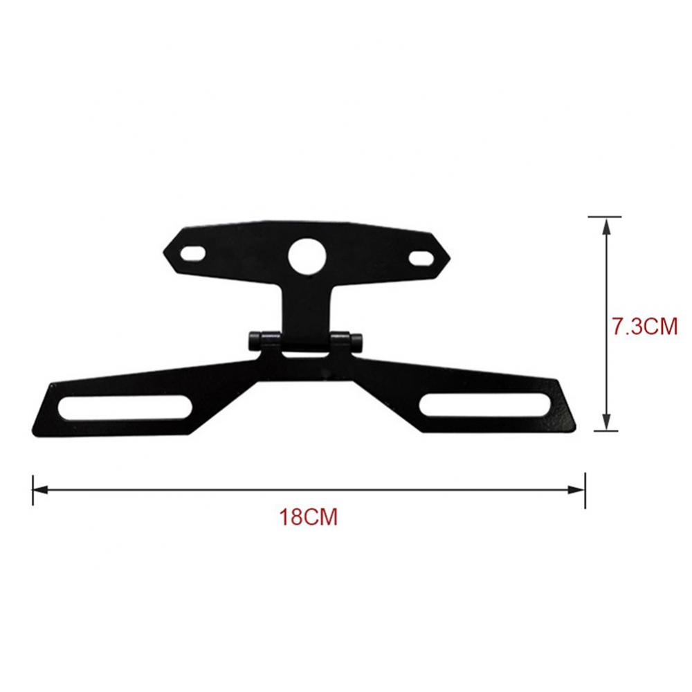 Plate License 1~10Pcs Folding Bracket Taillight Holder For ATV ddmysmile Dirt Bike Motorcycle Smile