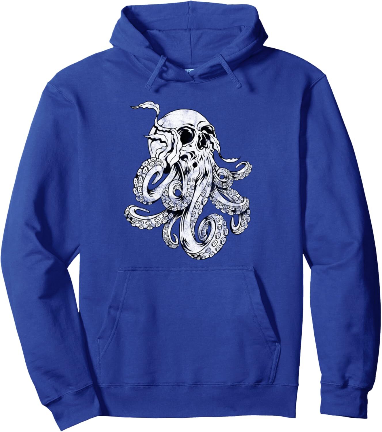 Hoodie for Mens Womens Octopus Skull Monster Kraken Cthulhu Skull for Men Women Pullover Hoodie Graphic Hoodies sweatshirt