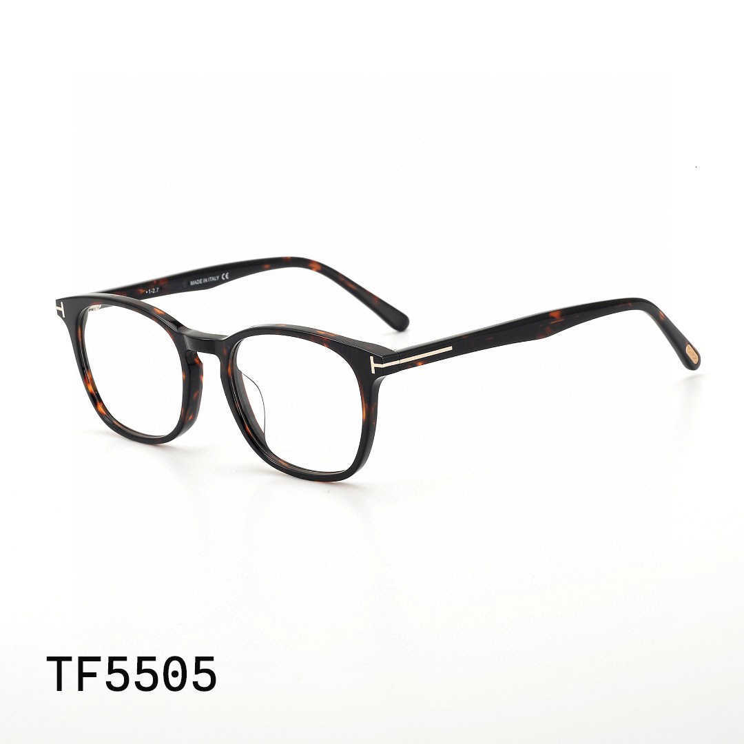 Classic designer fashion sunglasses series TF5505 hot round eyeglass frame for men and women with myopia