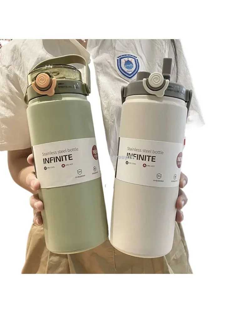 1000ml stainless steel hot cup 316 large capacity twisted pair hot bottle portable high-quality hot cup kettle Y241114