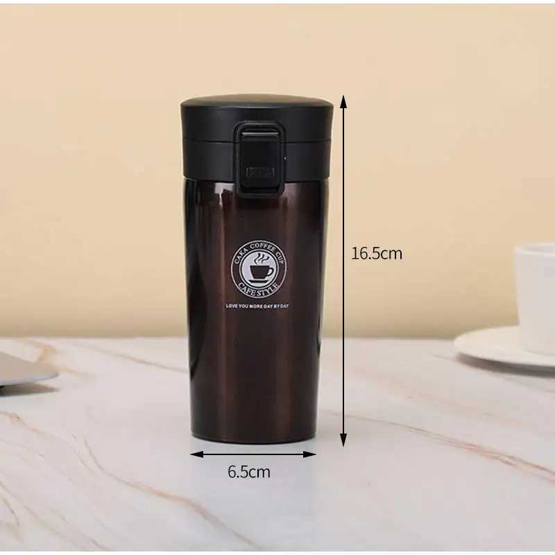 500ML hot g leak proof hot g coffee double wall 304 stainless steel coffee cup tea vacuum foil hot MOS water bottle Y241114