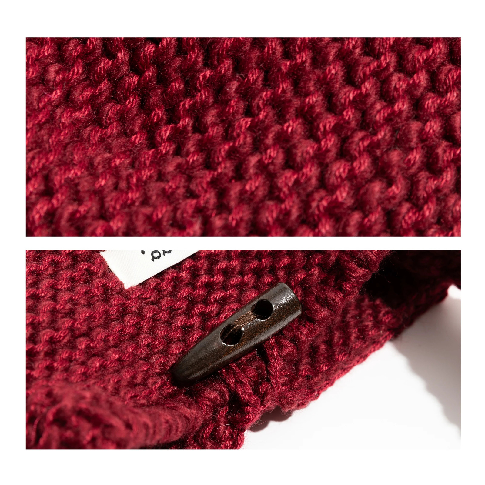 KOKOPEAS Autumn Winter Knitted Small Hobo Handbag Handmade Woven Simple Phone Purse For Womens Stylish Clutch Bag Ladies Pouch 241114