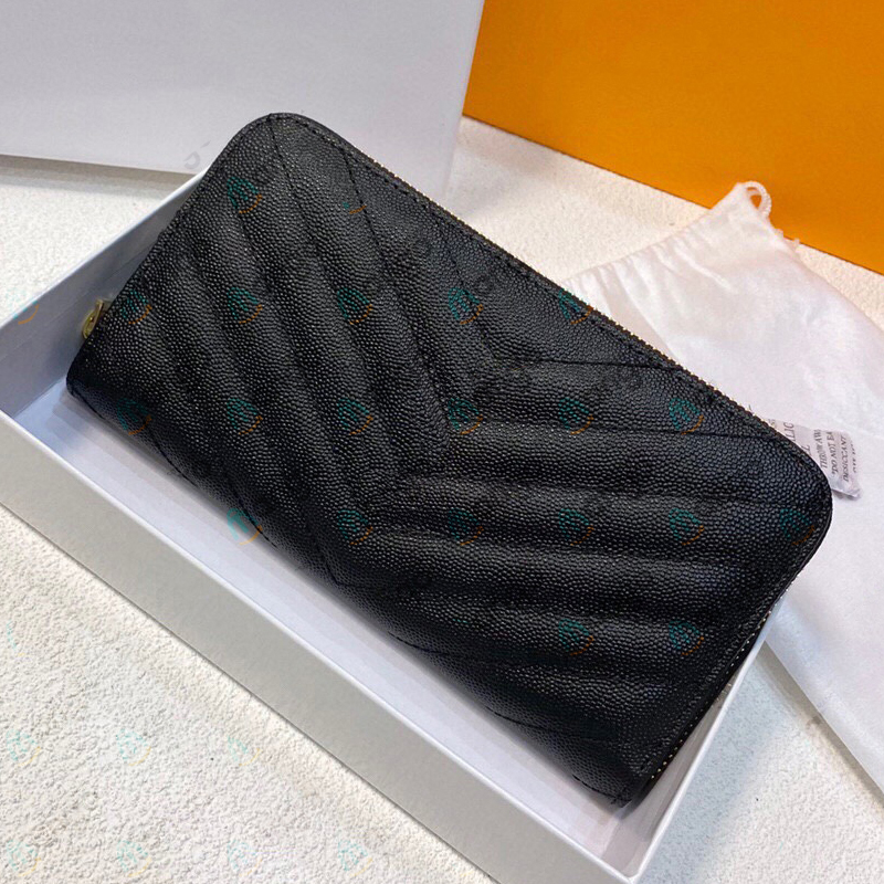 designer wallet women long purse credit card holder Mini Wallet Bag coin purses with box dust bag