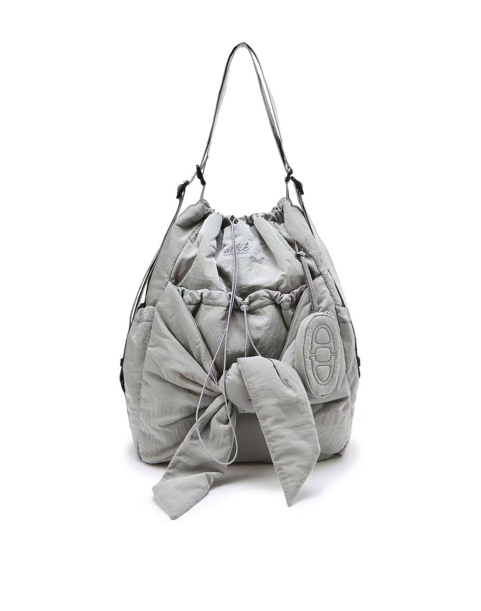 Fashion Designer ~ Bow Can Be One Shoulder And Two Shoulders Casual Dual-Use Bag Nylon Candy BagVoyage