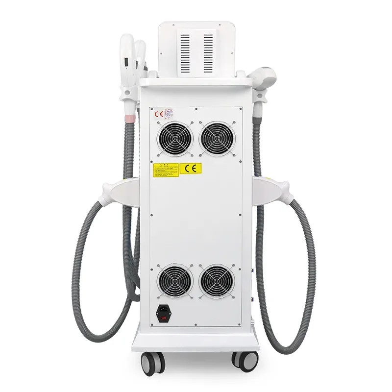 Hot sale 4 in 1 Rf Laser Hair Removal ipl opt nd yag Acne freckles remove q switch Tattoo removal Machine For Salon