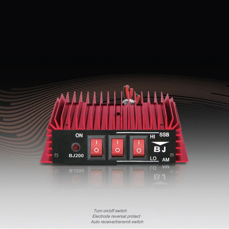 BJ-200 50W CB Radio Power Amplifier HF Amplifier 3-30 Mhz AM/FM/SSB/CW Walkie Talkie CB Amplifier Part Component