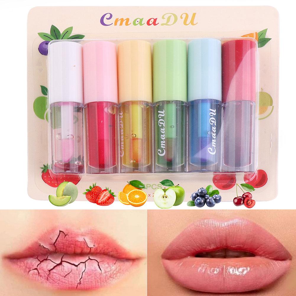 d a Colors Care Lip Oil Temperature Change Color Lipstick Makeup Liquid Moisturizing Lips Cosmetics Glaz Q g stick s