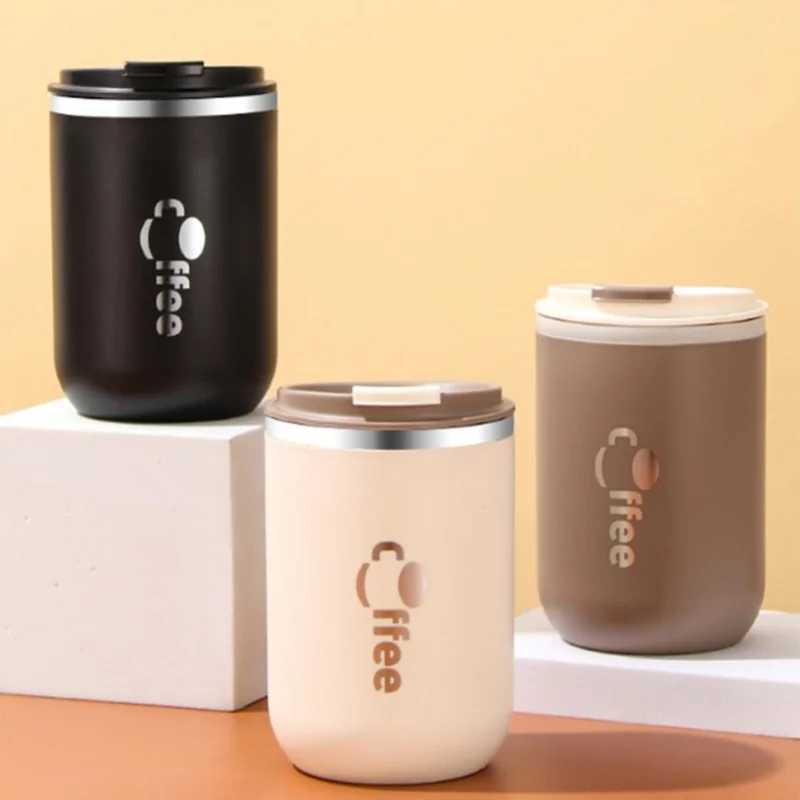 17oz portable coffee cup leak proof vacuum foil simple crazy cup travel car thermostat kitchen beverage He accessories Y241114