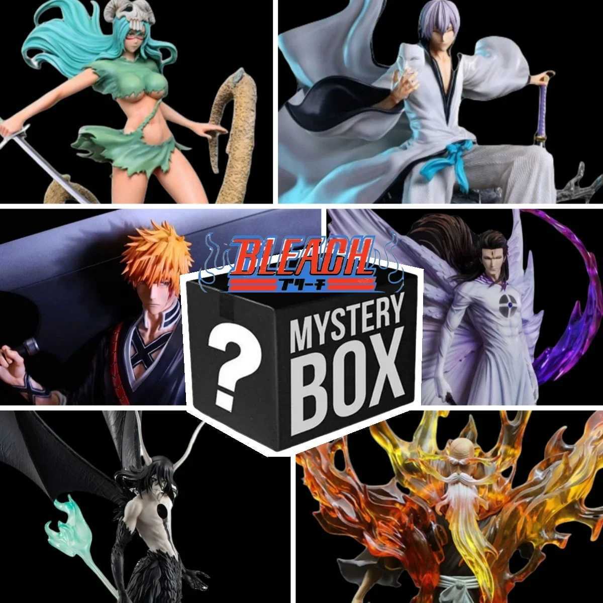 Bleach action anime character Ichigo Kurosaki Aizen Rukia lucky mistake blind box childrens birthday gift anime fan gift W241114