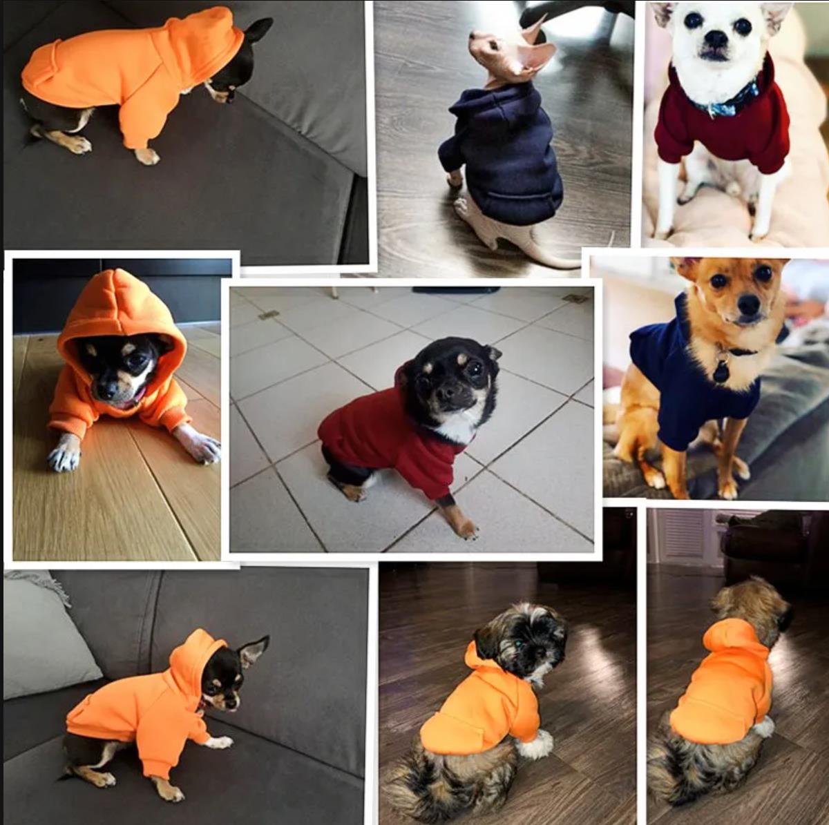 Pet Dog Clothes For Small Dogs Clothing Warm Clothing for Dogs Coat Puppy Outfit Pet Clothes for Large Dog Hoodies Chihuahua