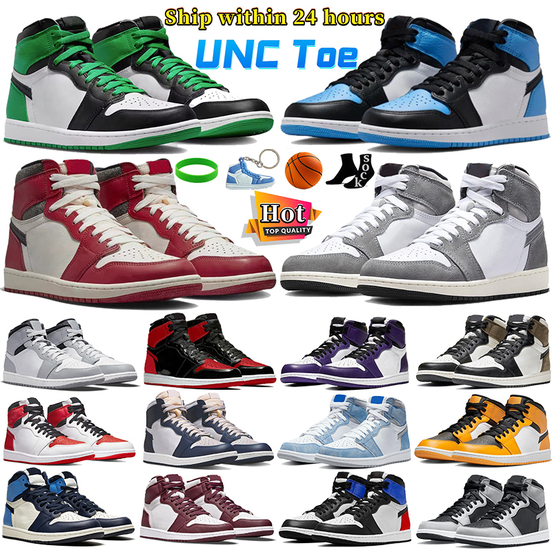 Unc Toe Casual Basketball Shoes Mens Sports Sneakers Lucky Green Lost and Found Womens Hyper Royal Withe Black Men Women designer outdoor sports trainers