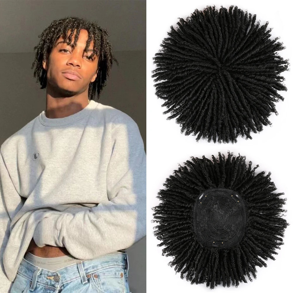 Belle Show Dreadlock Hair Topper Clip In Perruque Demi-Tête Tressée Locs Perruque Tressée Douce Courte Dreadlocks Homme Femme 12.04.2024