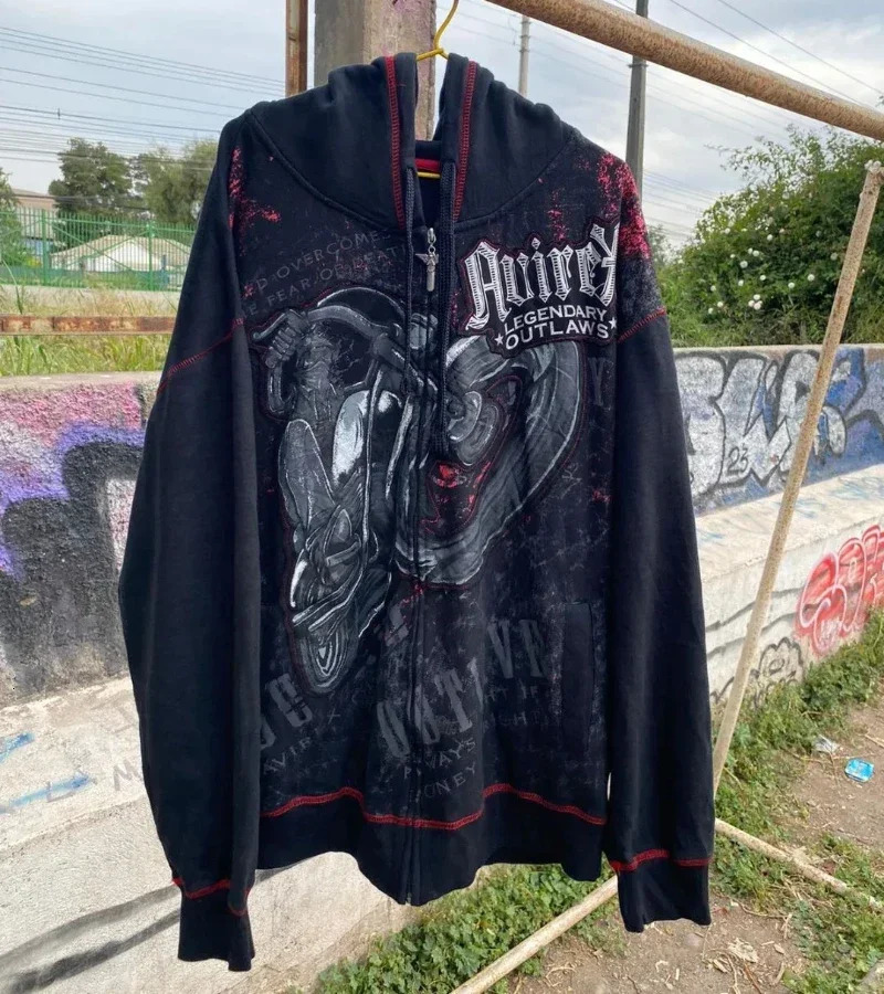Men Hoodies Autumn Winter Harajuku Letter Y2k Korean Fashion Print Oversized Pullover Hip Hop Long Sleeve Hooded Street Graphic 241113
