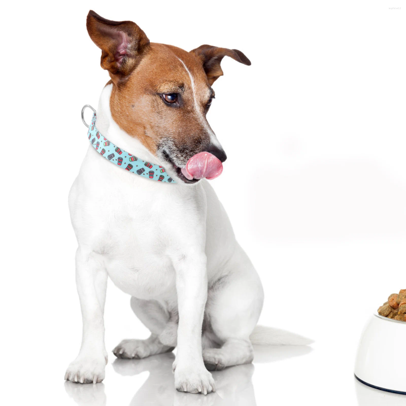 Dog Collars Pet Collar Supple For Dogs Soft Cat Puppy Printed Decorative Large Portable