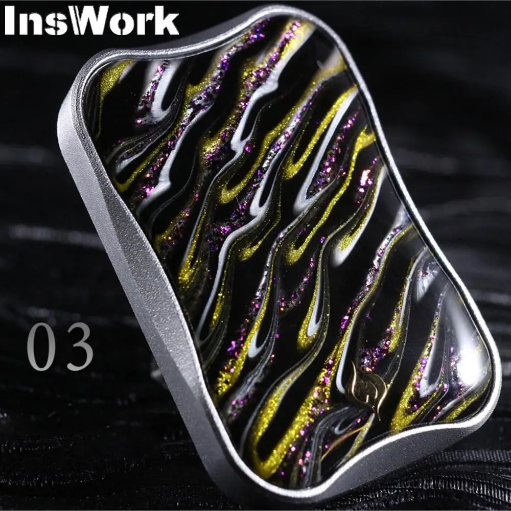 Resin Aluminum Alloy Unlimited Push Slider Fidget Magnet Cool Gadgets Magnetic Toys Fidget Spinner