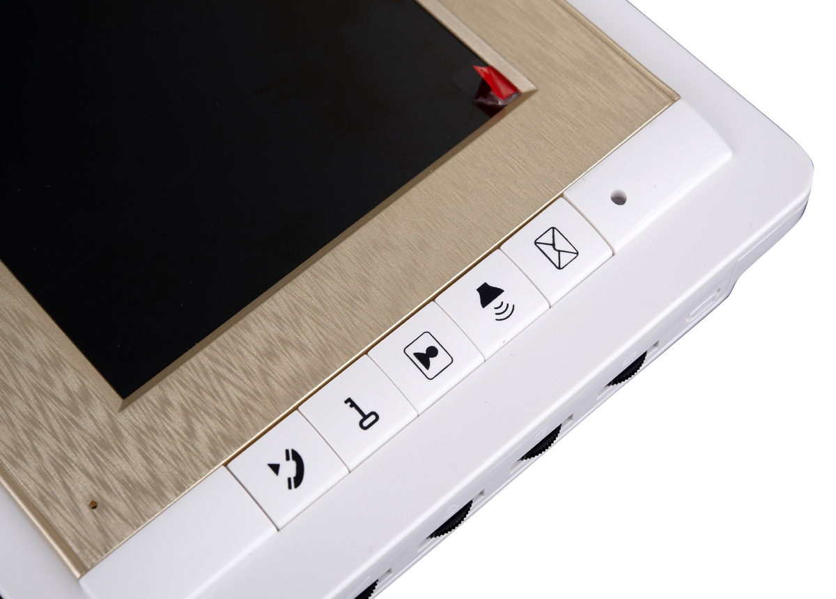 7 inch Home Video Interphone Doorphone Bell Kits Home Families Door Inductive Card Camera with 2 ~6 Monitor Intercom Systems