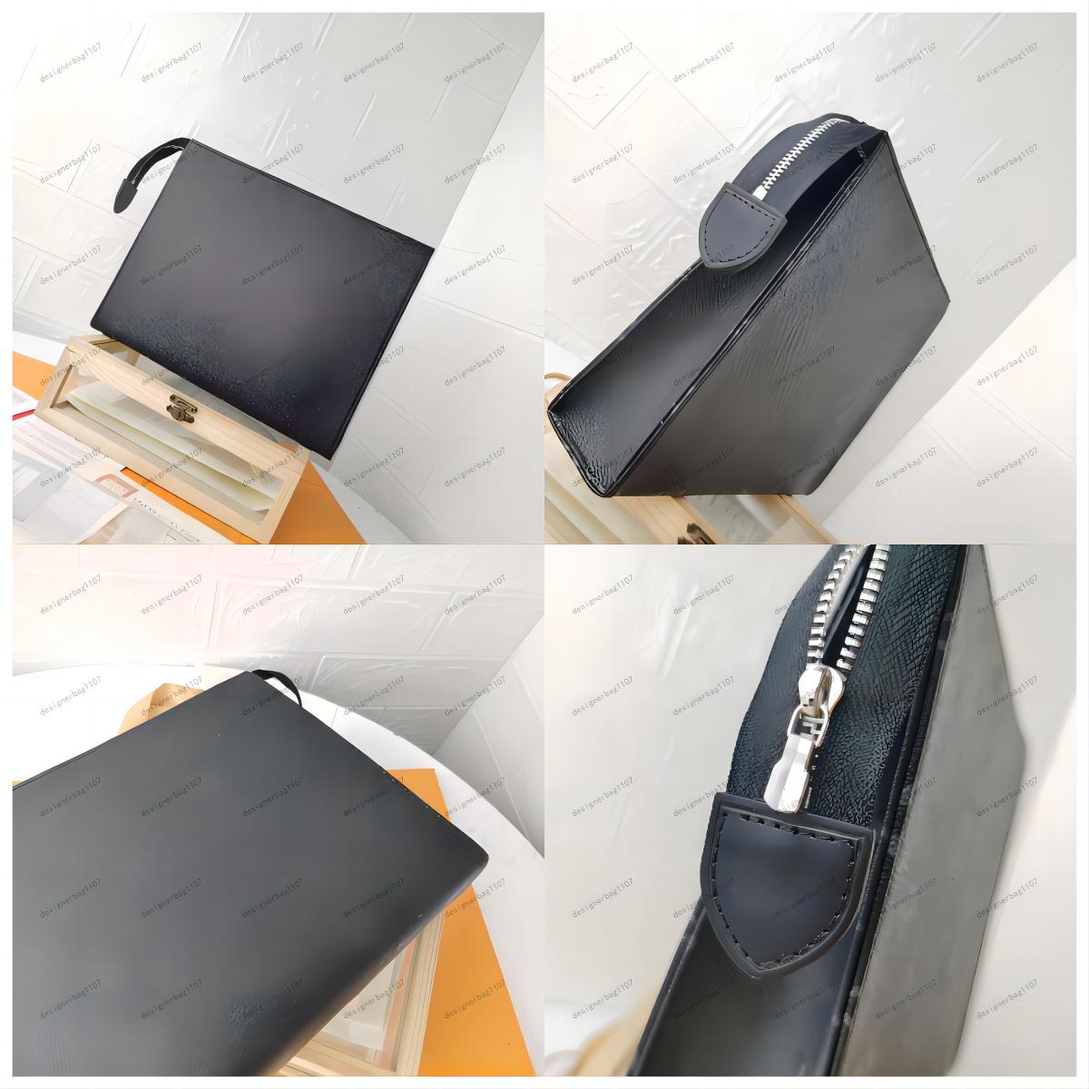 Designer Cosmetic Bag Make Up Bag washing bag Cosmetic Pouch Zippy Bags Cosmetic Makeup Cases Bag Women Brown Flower Leather Toiletry