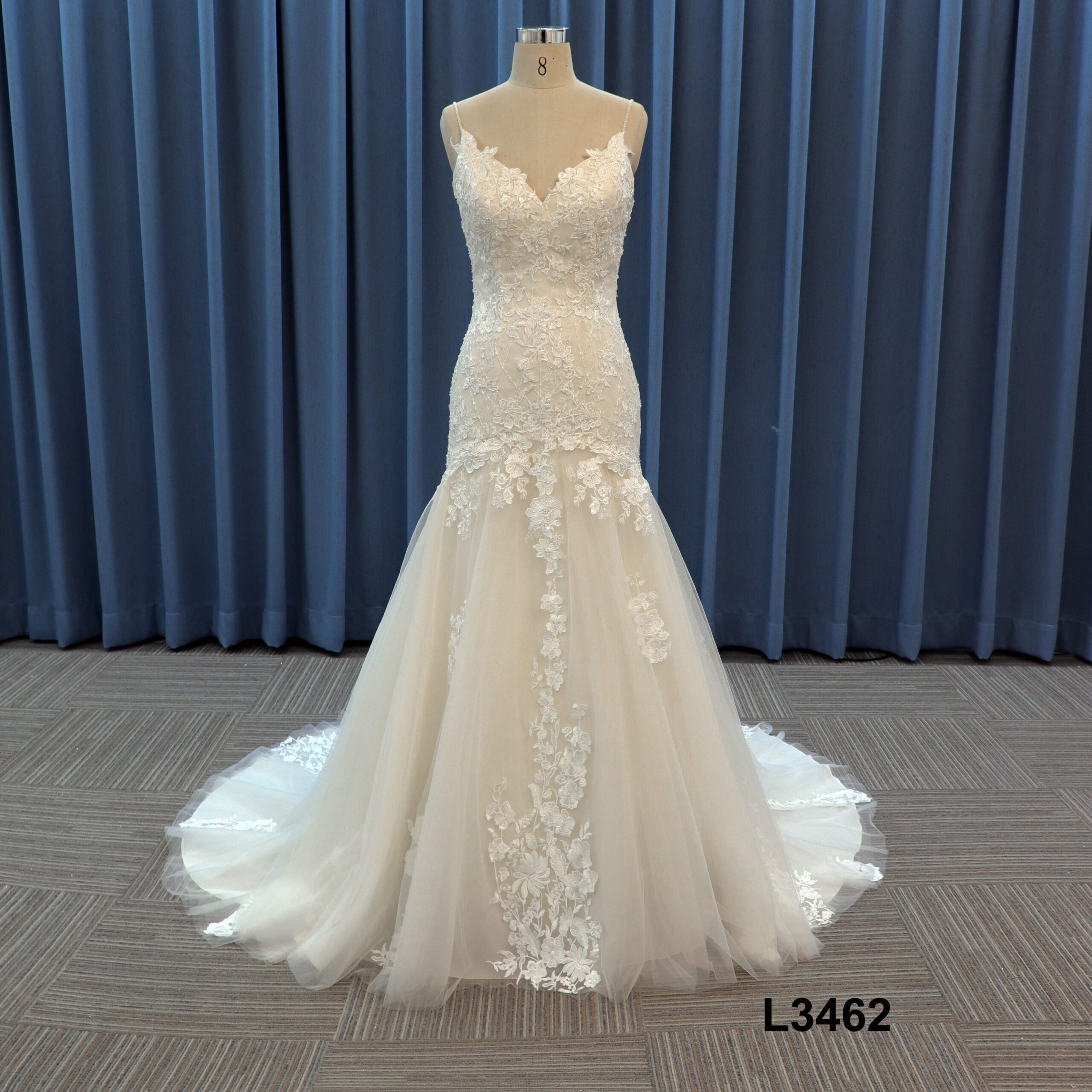 Elegant Square Neck Short Wedding Dresses For Women Satin Bridal Gowns Mopping Length Long Sleeves Princess Vestidos De Novias 01