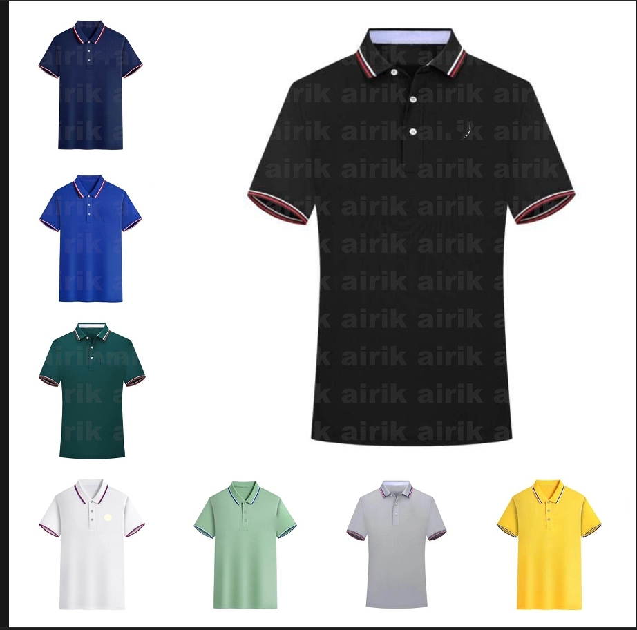 Designer Men's Polos Classical Shirts Men Luxury Polos Casual Mens T Shirt Letter Print Embroidery Fashion High Street Man Tee asian size S-5XL