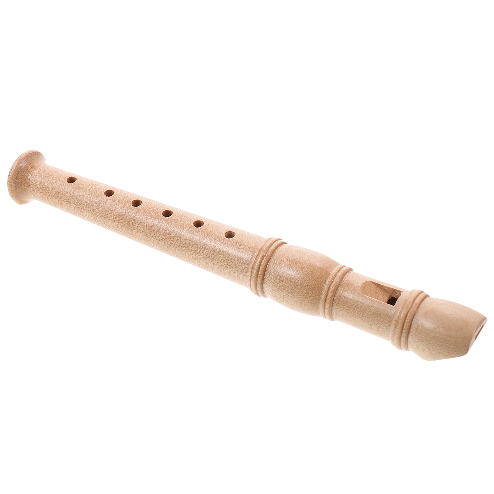 Toy Clarinet Recorder Kids Wear Resistant ddmysmile Convenient Wooden Flute Clarinet 6-Hole Clarinet Soprano Recorder For Ddmysmile Home School Smile