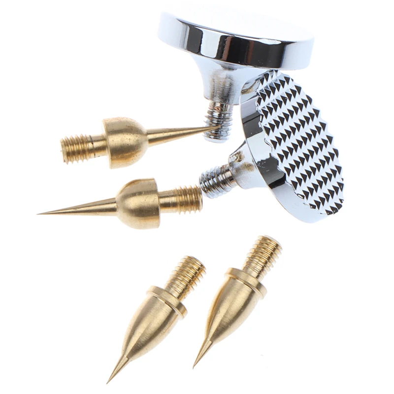 6Pcs/Set Special Copper Needle Replace Tips for Fibroblast Plasma Pen Face Eyelid Lift Wrinkle Tattoo Spot Mole Removal