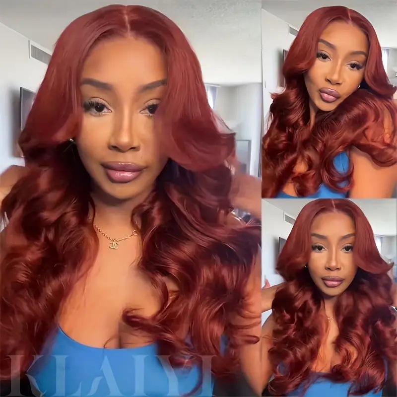 13x4 Luxurious Body Wave Wigs Highlight Lace Front Simulation Human Hair Wigs Lace Frontal Wig Pre Plucked Honey Blonde Colored Synthetic Wigs For Wom