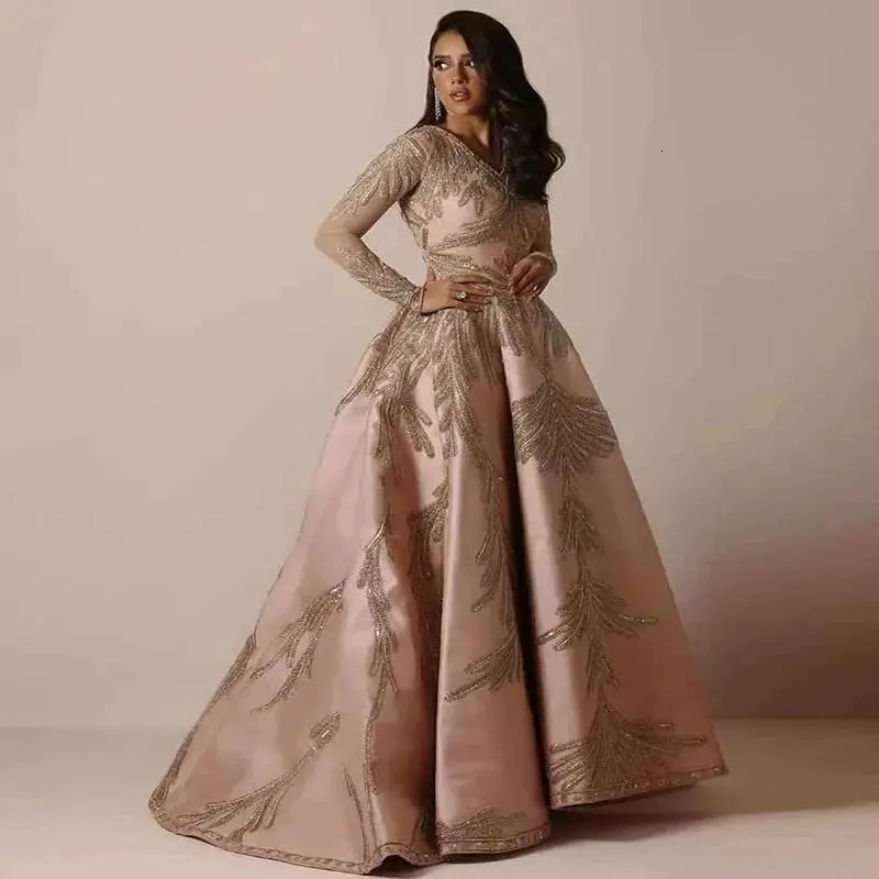 YY Elegant Temperament Plus Size Womens Stamping Large Sleeve Long Skirt Banquet Sexy Pink Party evening dress 240408