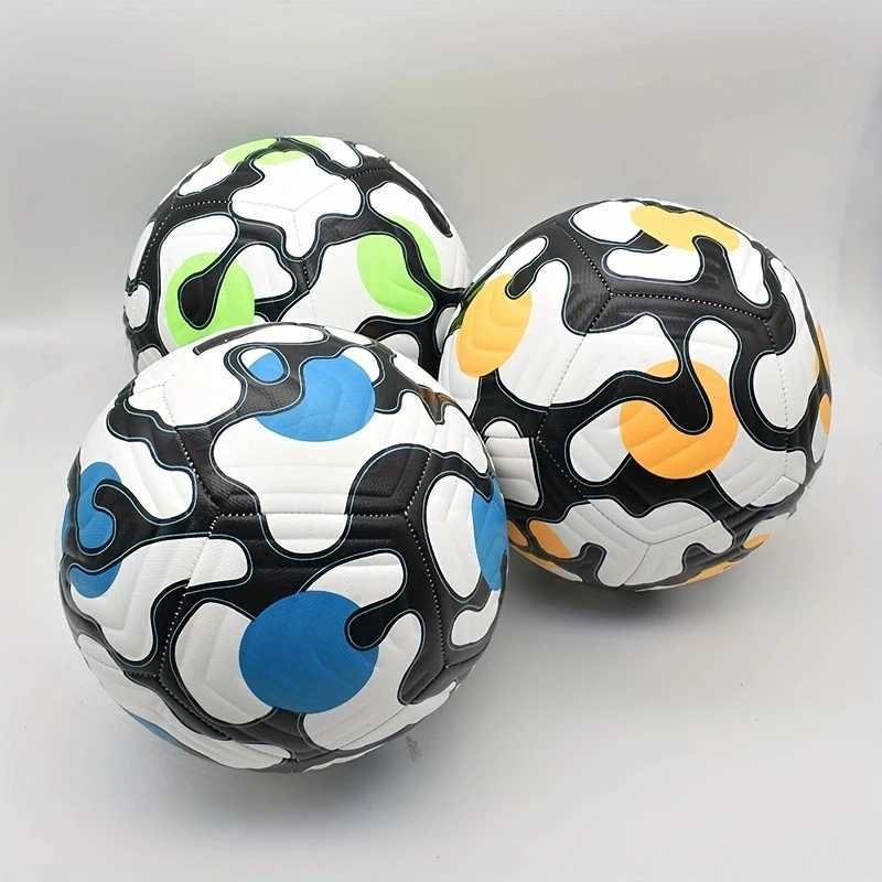 5th Football Machine Sewing Ball PU Material Sports Match Football Training Ball Futbol Voetbal W241113