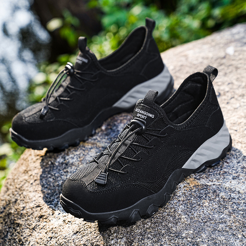 New 2024 Summer Men Shoes Breathable Casual Leather Shoes Mesh Fashion Men Sneakers For Walking Flats Hot Sale Footwear