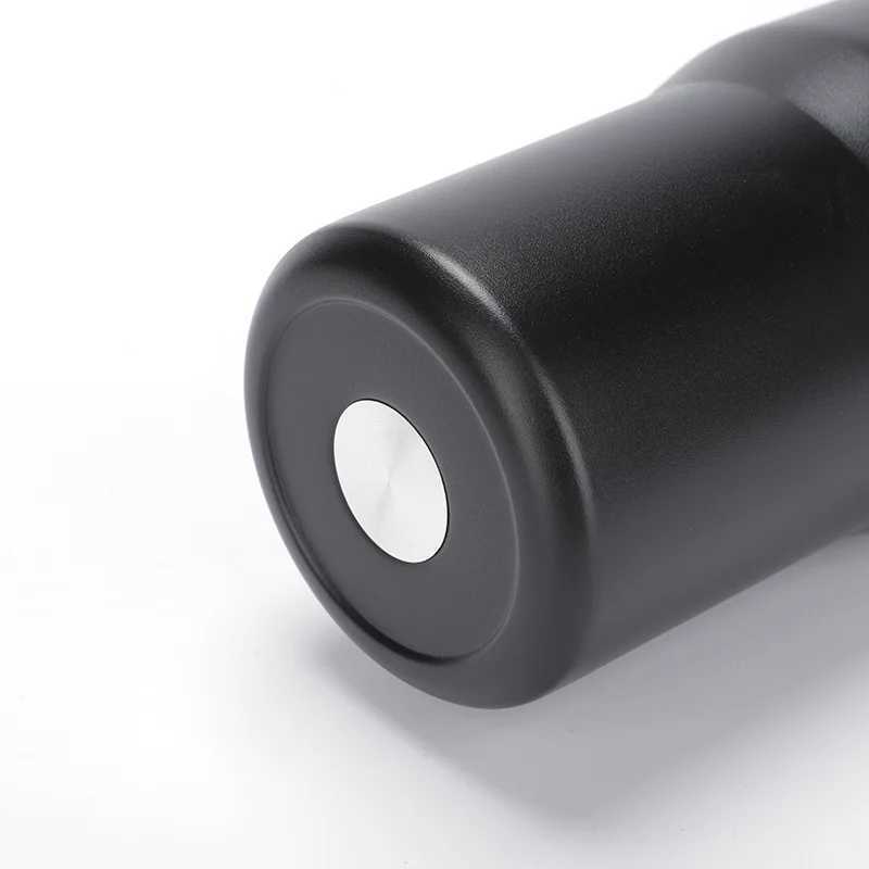 20-30 oz handheld car cup stainless steel insulated cup outdoor portable double-layer car straw cup Y241114