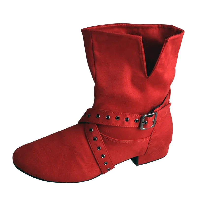 Wedopus Custom High Heels Womens Line Dance Short Boots Lace Heels Burgundy Salsa Latin Dance Shoes Country Dance Boots 241113