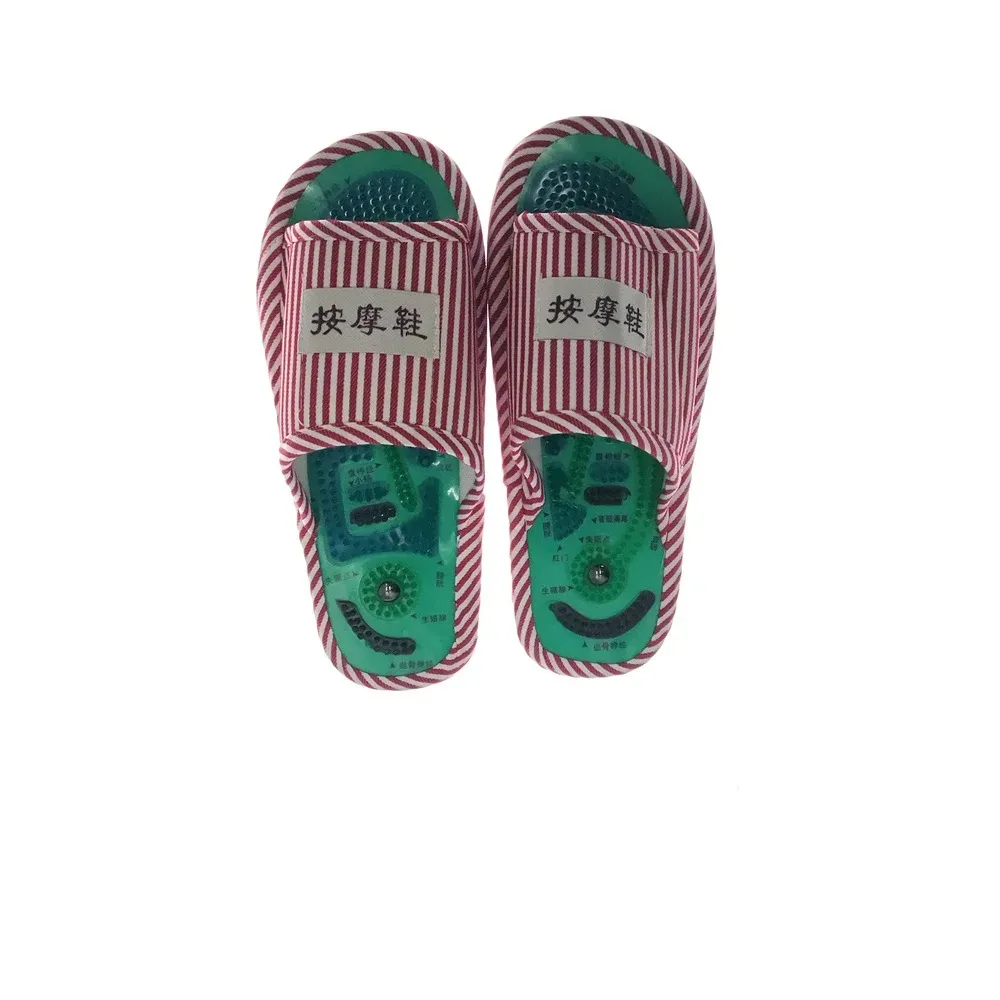 Pair Feet Massage Slippers Foot Reflexology Acupuncture Therapy Massager Walk Acupoint Health Care Shoes