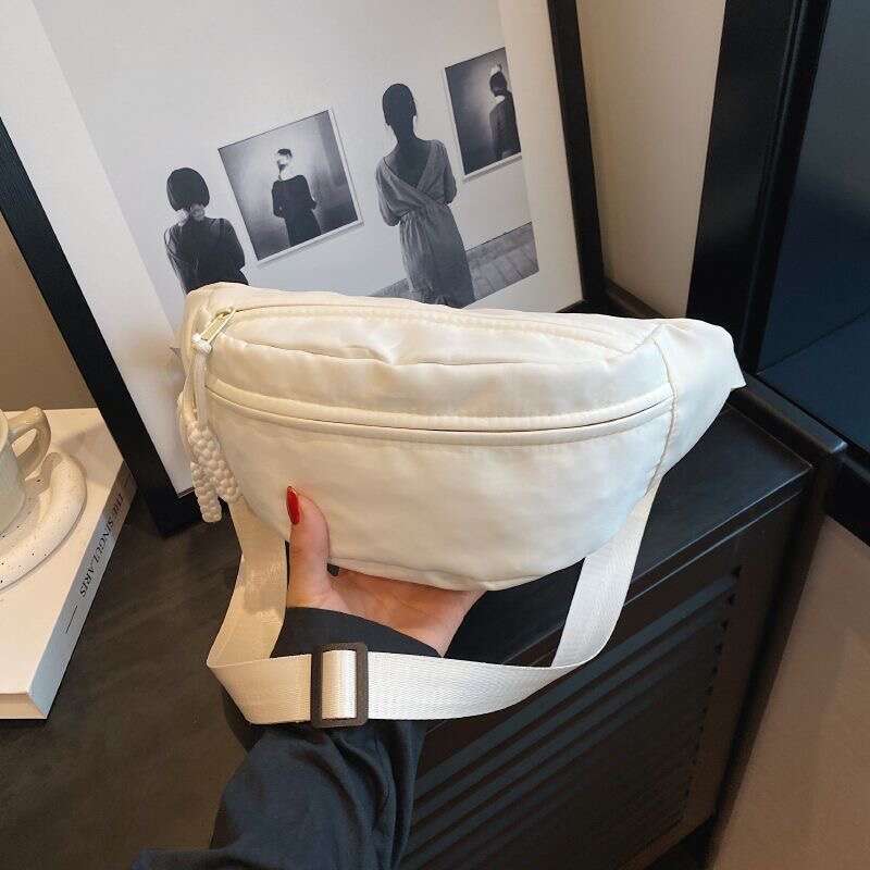 Nylon leisure women new fashion cross-body back sports chest small assorted waist bag