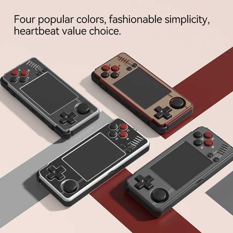 Game machine MIYOO A30 Retro Handheld Game Console 2.8 IPS HD Sn Linux System WIFI Mini PS1 Open Source Portable Game Player With Case Z241113