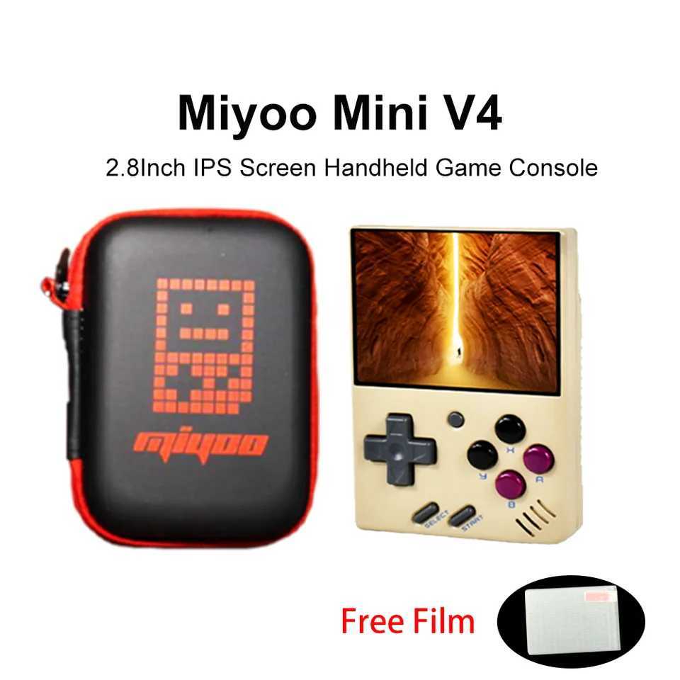 Game machine Miyoo Mini V4 Film Retro Handheld Game Console 2.8Inch IPS Sn Video Game Console Linux System Gaming Emator Portable Z241114