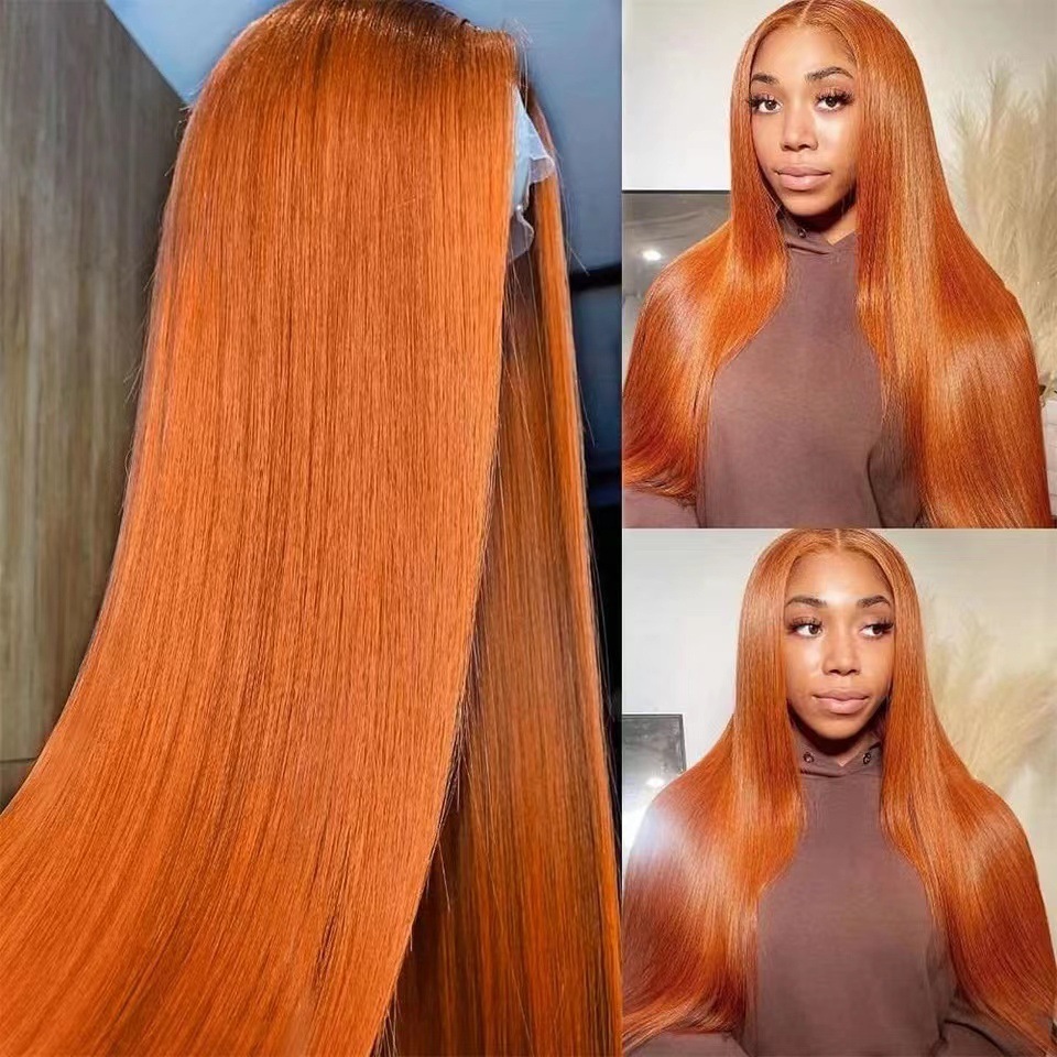 180Density 613 Hd Lace Frontal Wig front Straight Lace Front Simualtion human hair Wigs For Black Women Synthetic Wig Long Cosplay Preplucked
