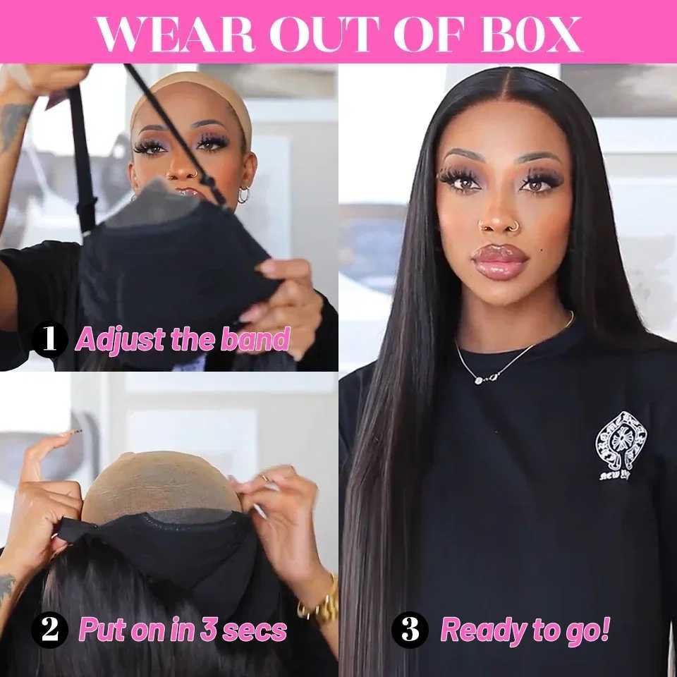 Glueless Wig Straight Lace Front Human Hair Wigs 13x6 HD Lace Frontal Wig Human Hair Glueless 4x4 6x4 HD Lace Clo Wigs SaleXJ241113