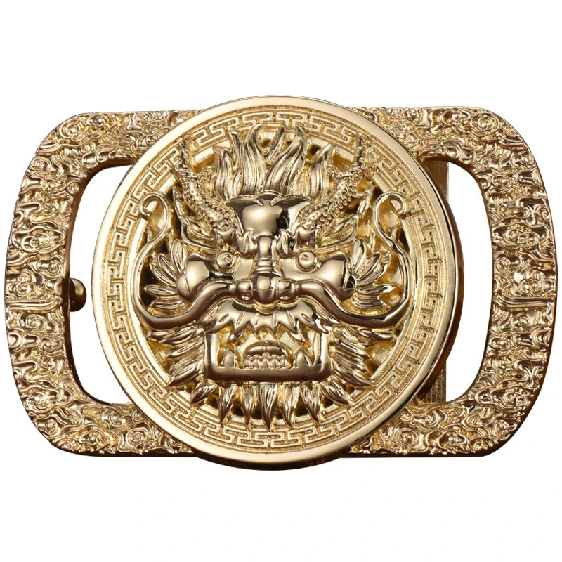 HighGrade Belt Buckle Leather Head Smooth Mens Figure Special Offer 240401