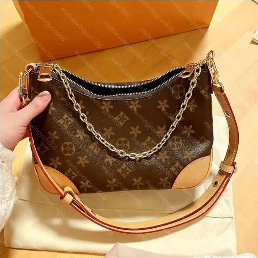 Fashionable M45831 pochette louiitton boulogne tote bag hobo leather designer Shoulder bag handbags Designer Women's underarm bags Luxury crossbody Designer bags