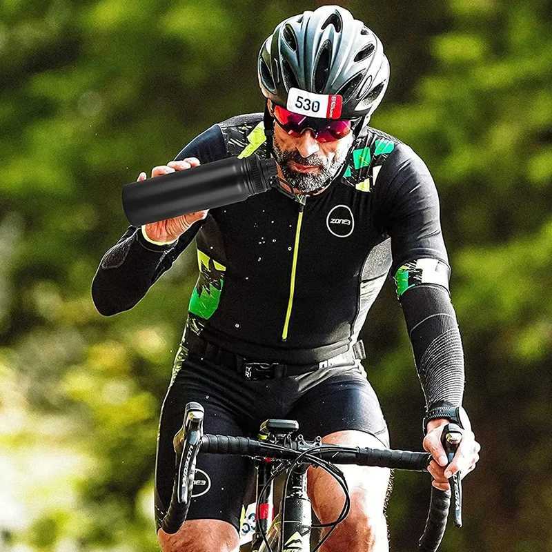 17.5/25oz stainless steel hot water bottle inflatable water bottle double wall vacuum range hood Y241114