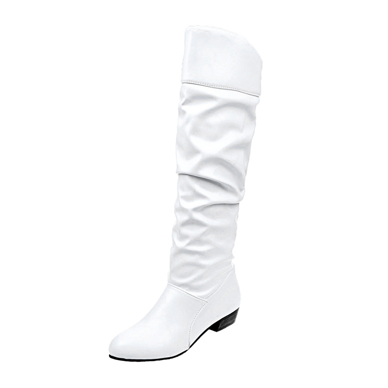 Autumn/Winter Plus Thick Heel Round Toe Mid Length Boots Size35-43.