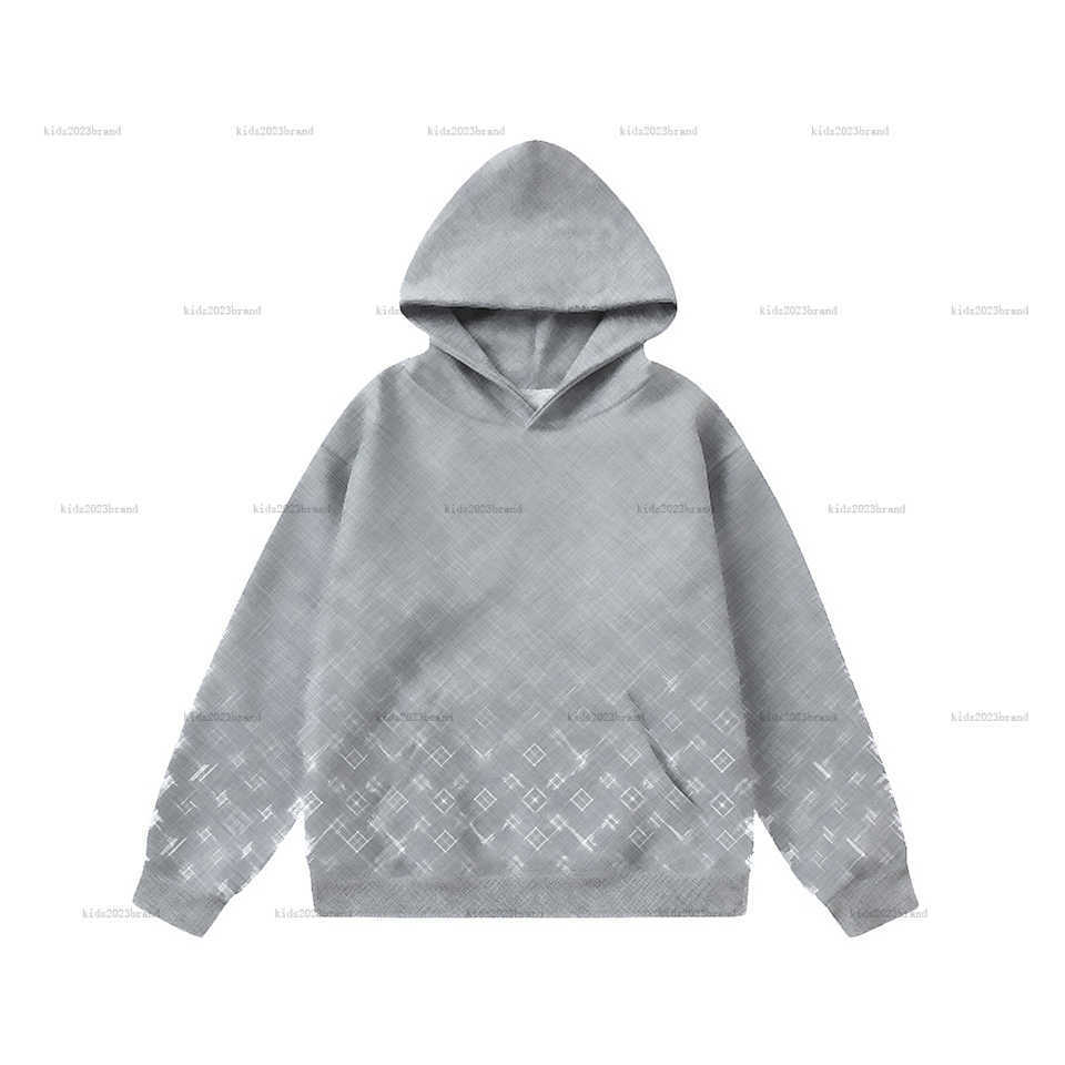 New baby Hoodies Autumn Long sleeve child sweater high-quality kids designer clothes Fade logo print design Boys girl sweatshirts