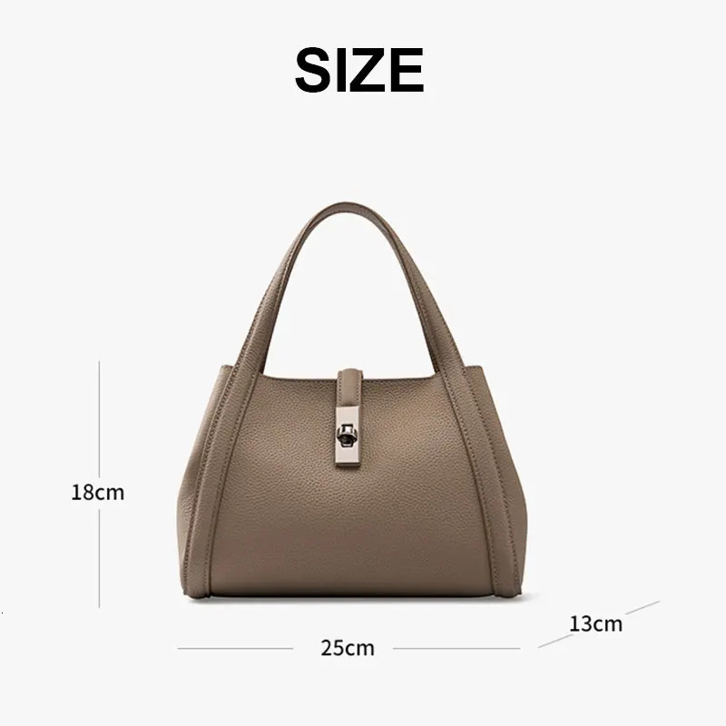 Womens Bag Genuine Leather Handbags Fashion Cowhide Women Crossbody Shoulder Bags 2307 241114