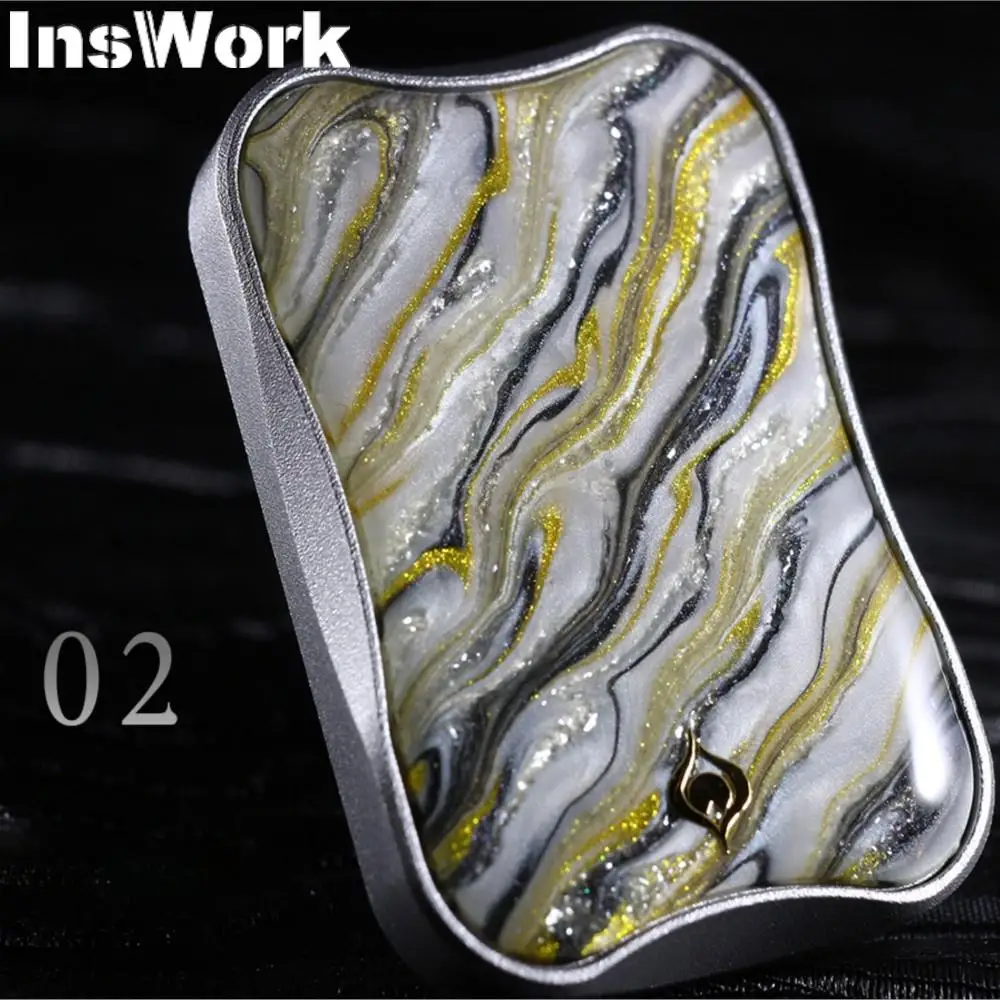 Resin Aluminum Alloy Unlimited Push Slider Fidget Magnet Cool Gadgets Magnetic Toys Fidget Spinner
