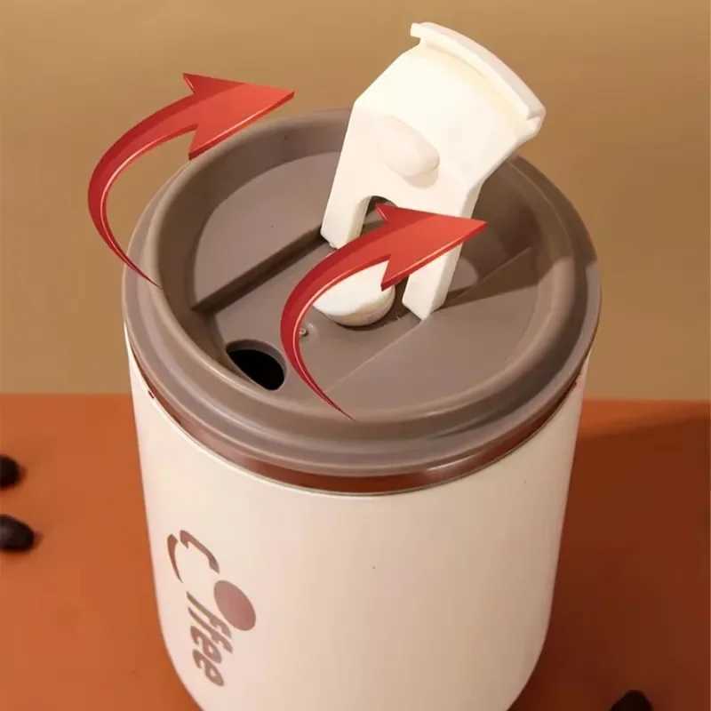 17oz portable coffee cup leak proof vacuum foil simple crazy cup travel car thermostat kitchen beverage He accessories Y241114