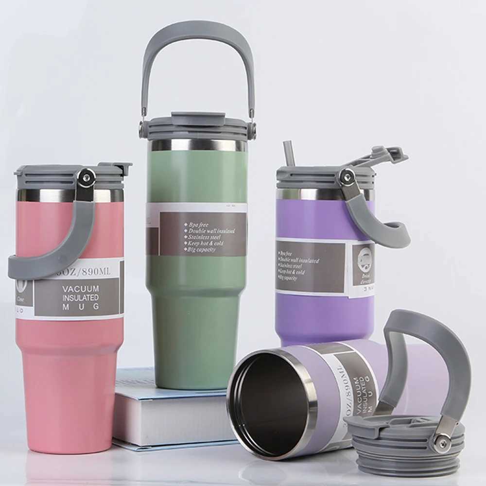 Stainless steel car cup multifunctional insulation and cooling cup water cup Y241114