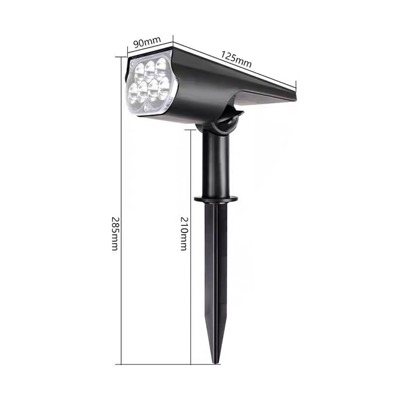 Versatile 7 LED Landscape Spotlight with Durable Color Box Packaging Ideal for Patio Lights