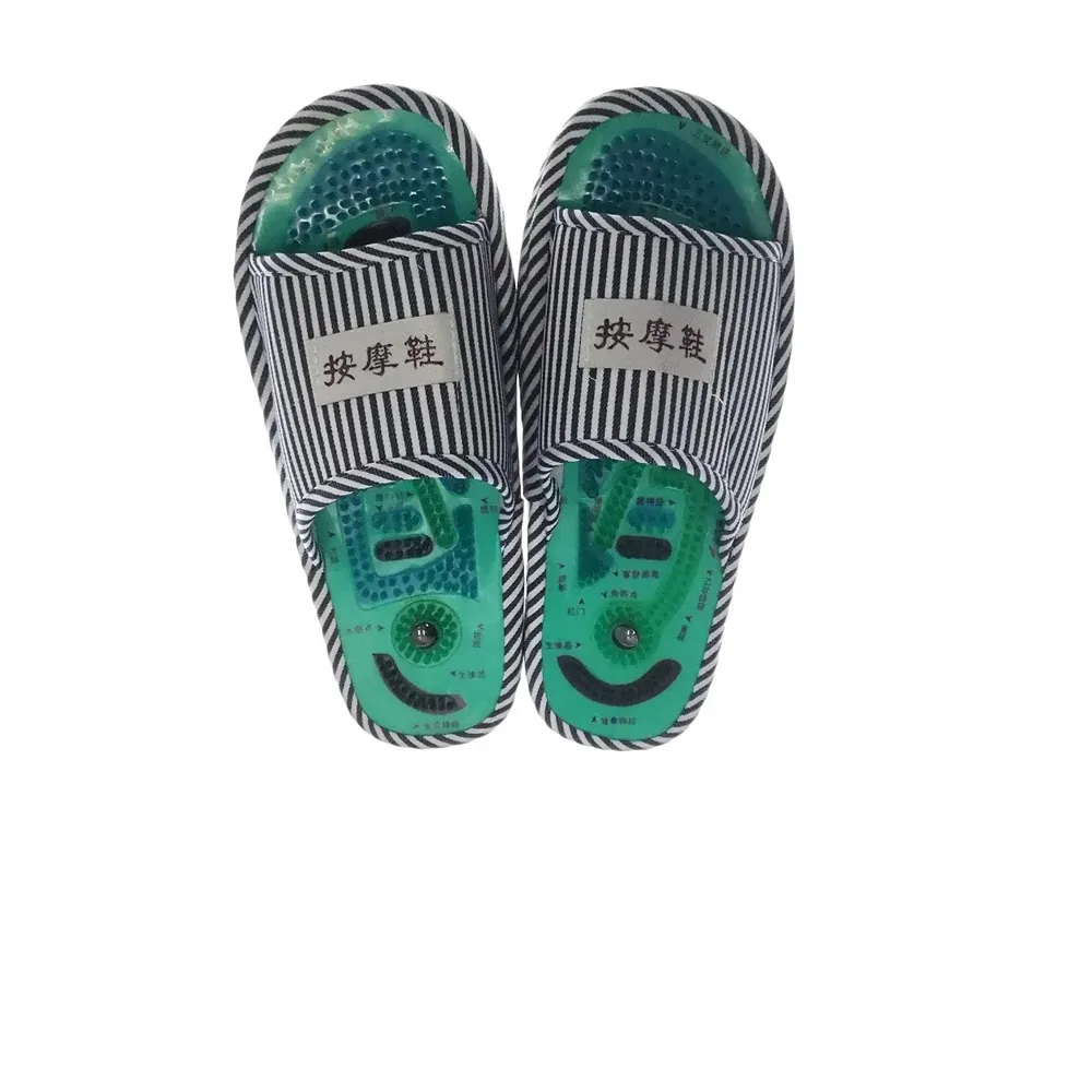 Pair Feet Massage Slippers Foot Reflexology Acupuncture Therapy Massager Walk Acupoint Health Care Shoes